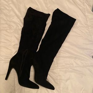 Black Knee High boots